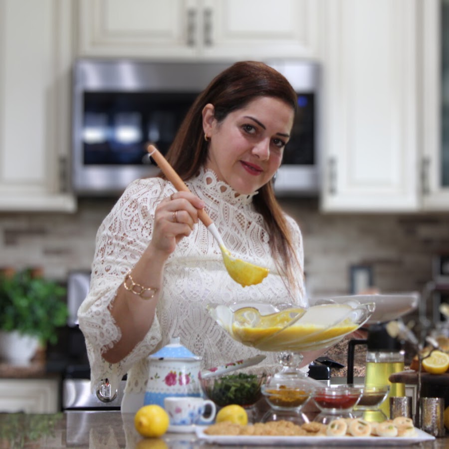 Dalia in a modern kitchen